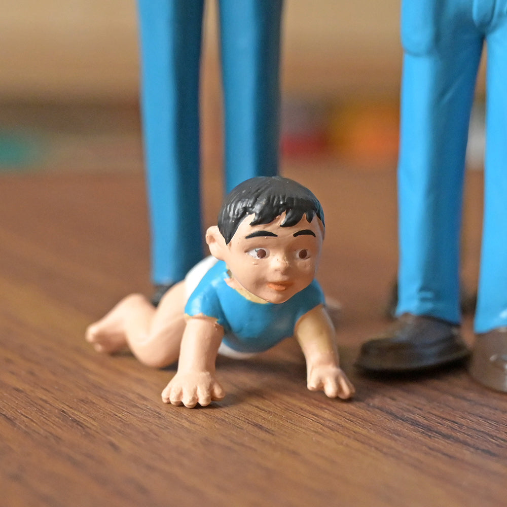 Close-up of Hispanic Baby Figure