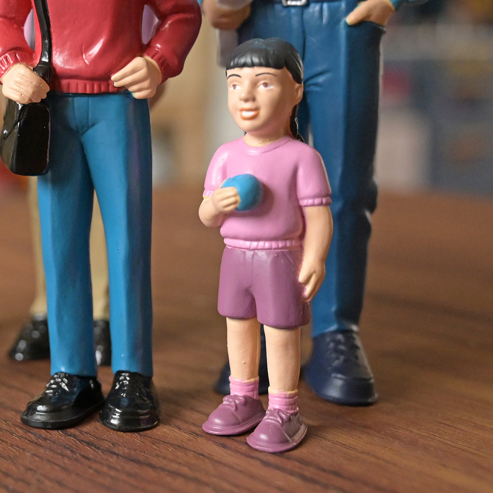 Close-up of Hispanic Toddler Figure