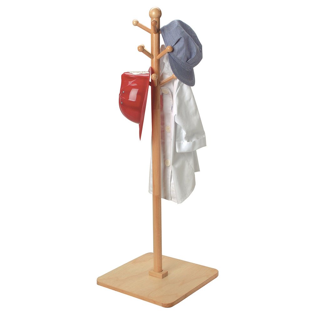 Hardwood E-Z Reach Clothes Tree Dress Up Unit | Space-Saving Design MTC-311