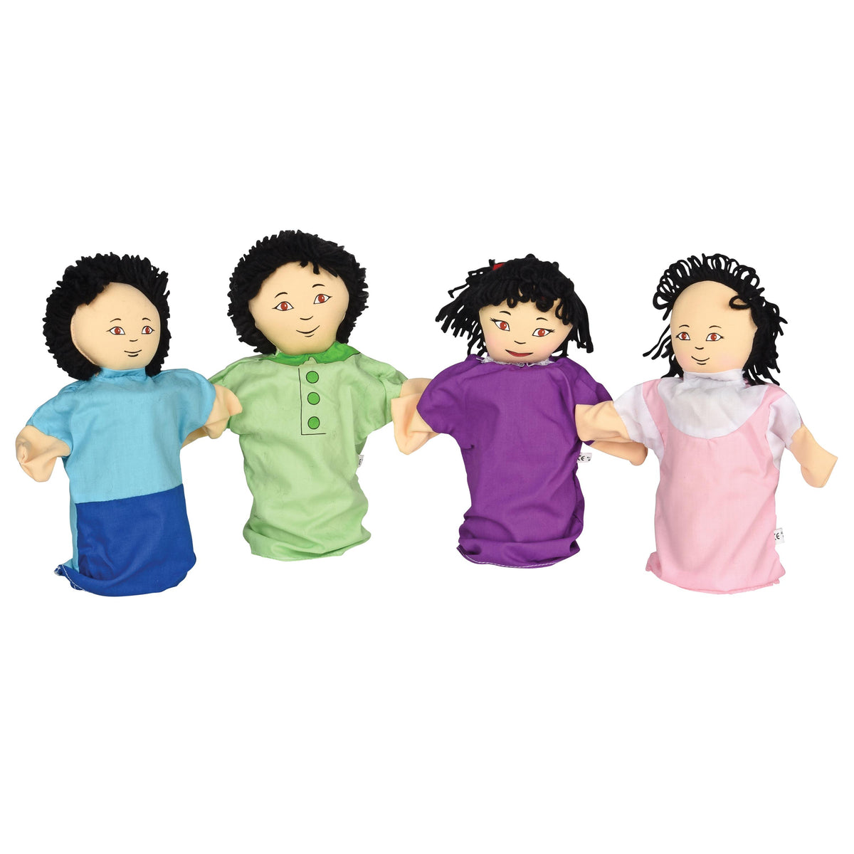 Asian Family Puppets
