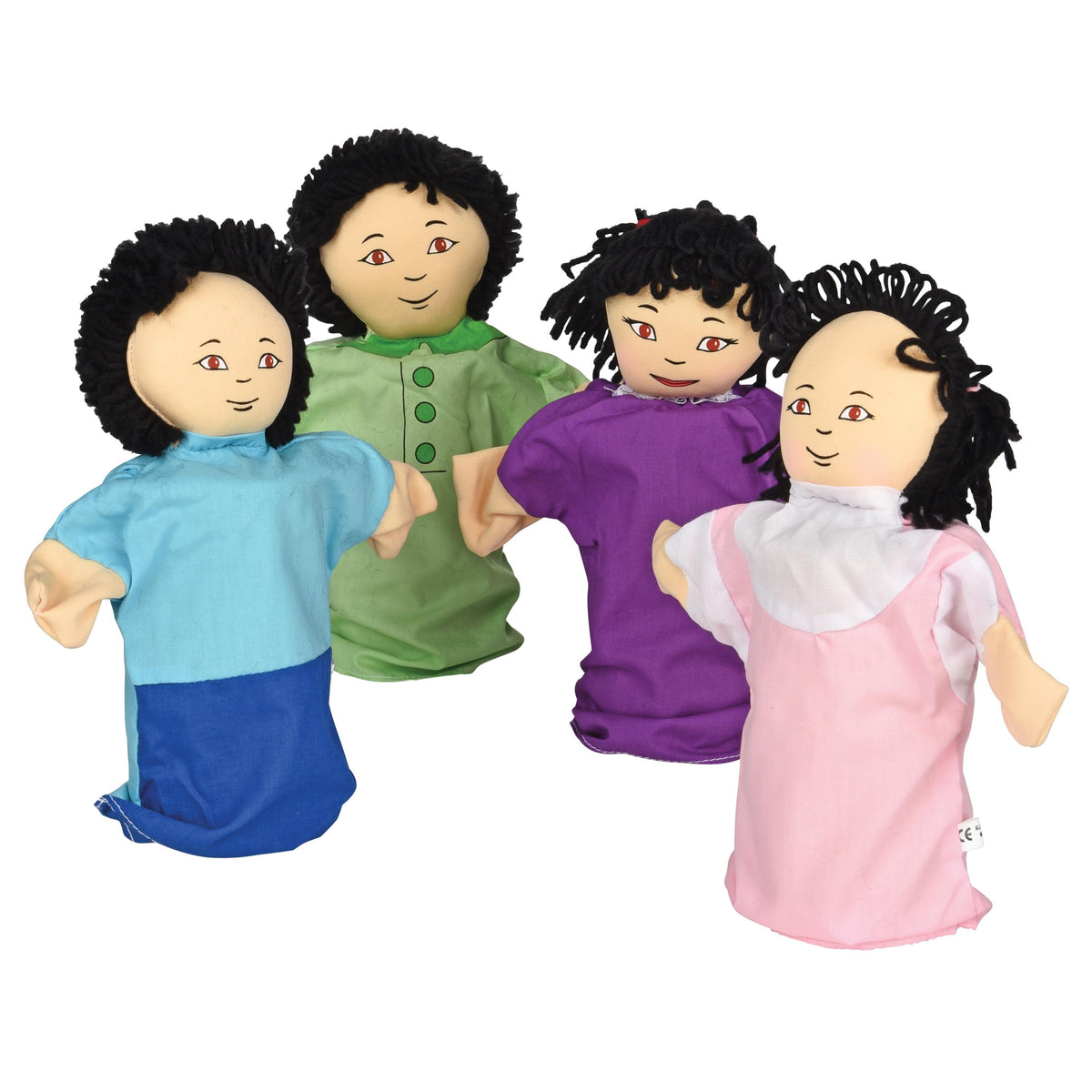 Asian Family Puppets