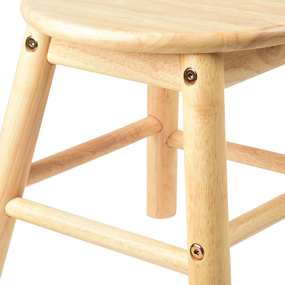 Close-up of Screws on Classroom Stool