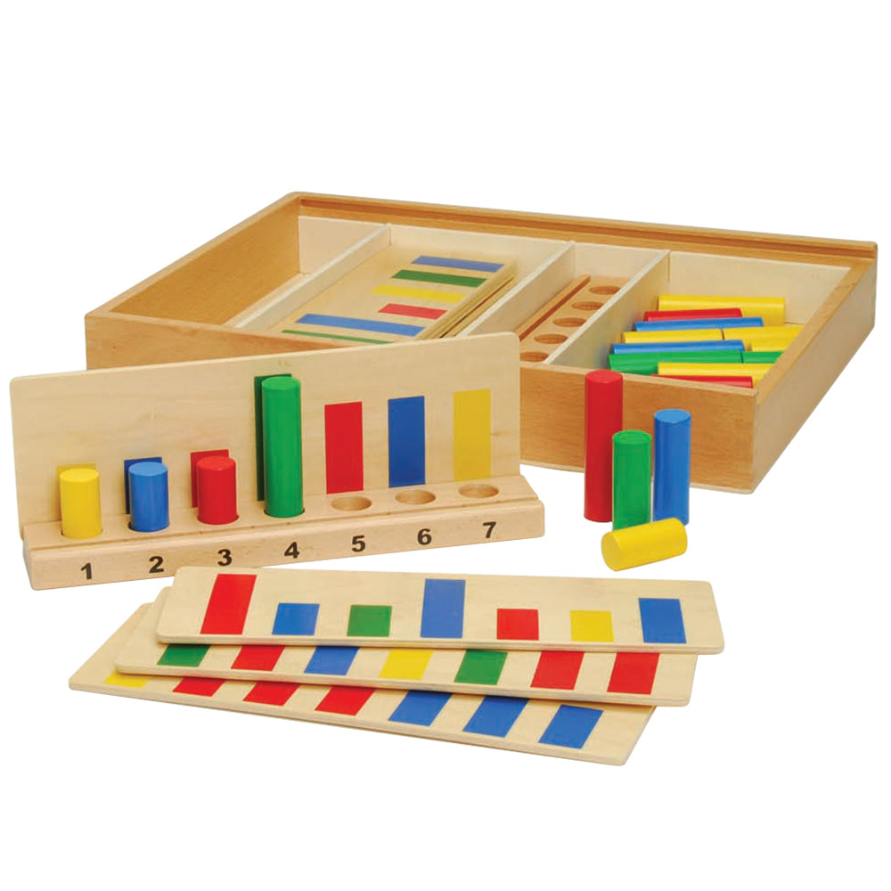 Wooden Math Bundle: Counting, Colors & Shapes