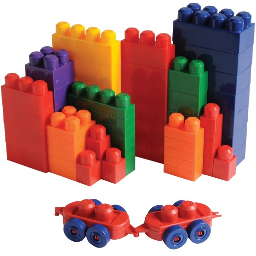 Large Interlocking Blocks - Set of 60