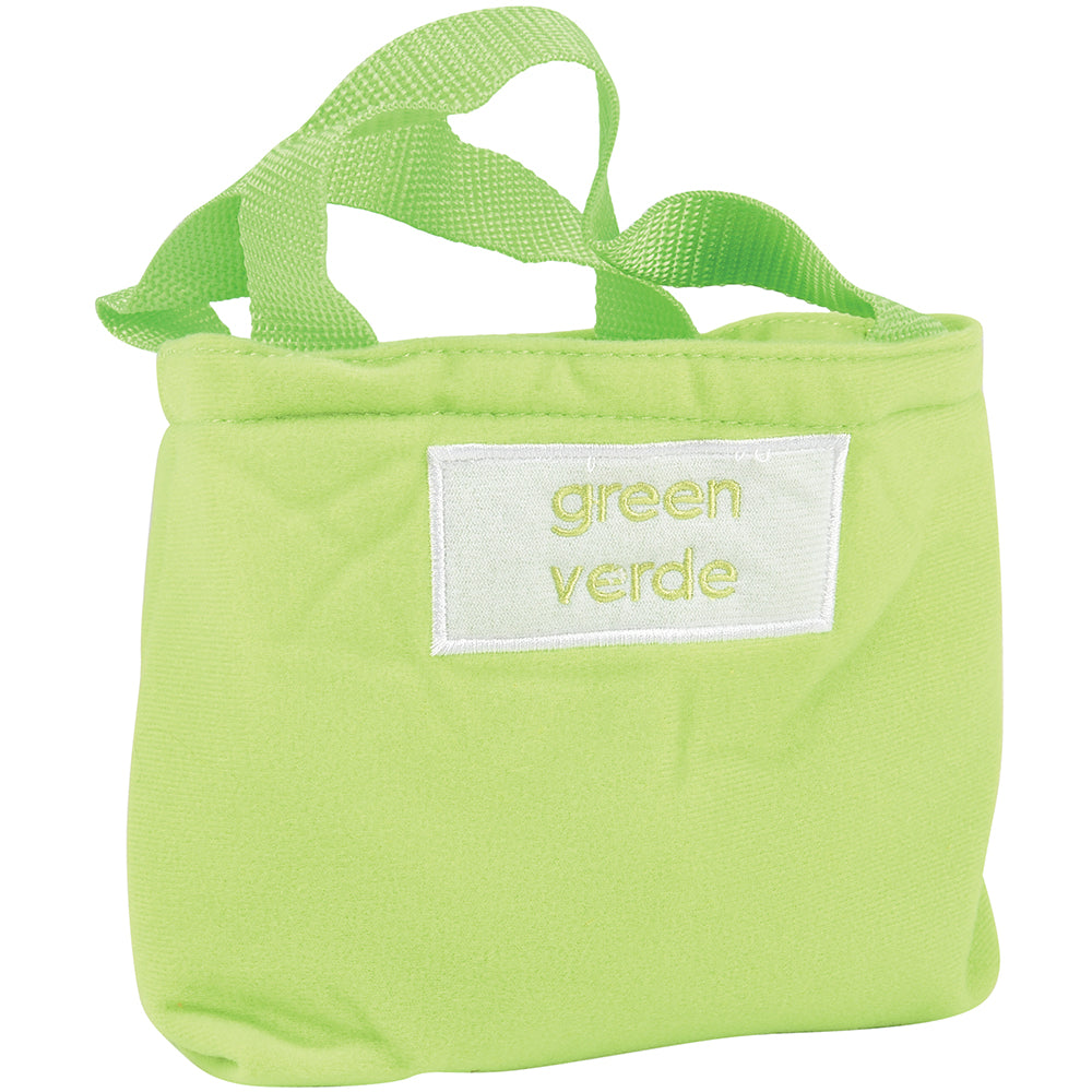 Green Plush Sorting Bag