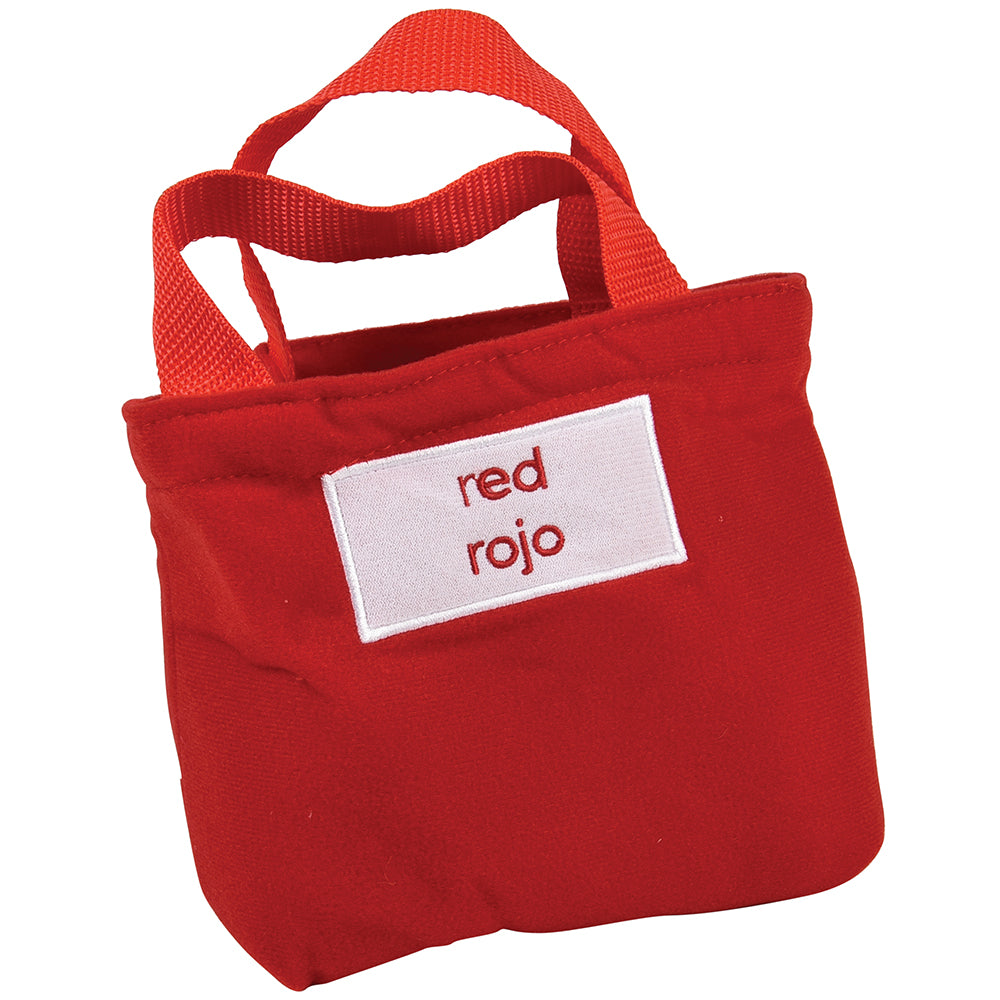 Red Plush Sorting Bag