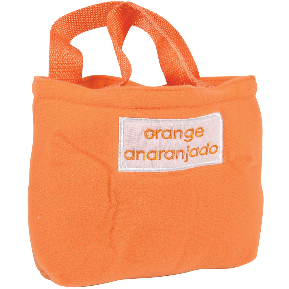 Orange Plush Sorting Bag