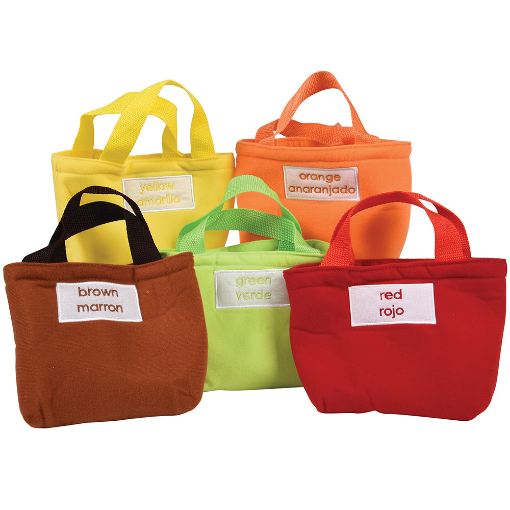 Set of 5 Color Sorting Bags