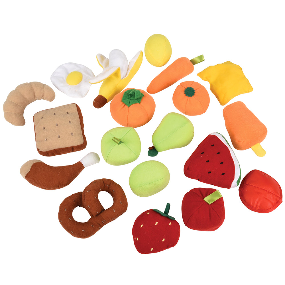 Soft Play Food 19-Piece Set