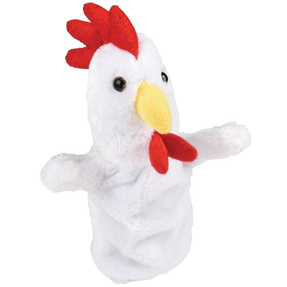 Farm Animal Plush Puppet - Rooster