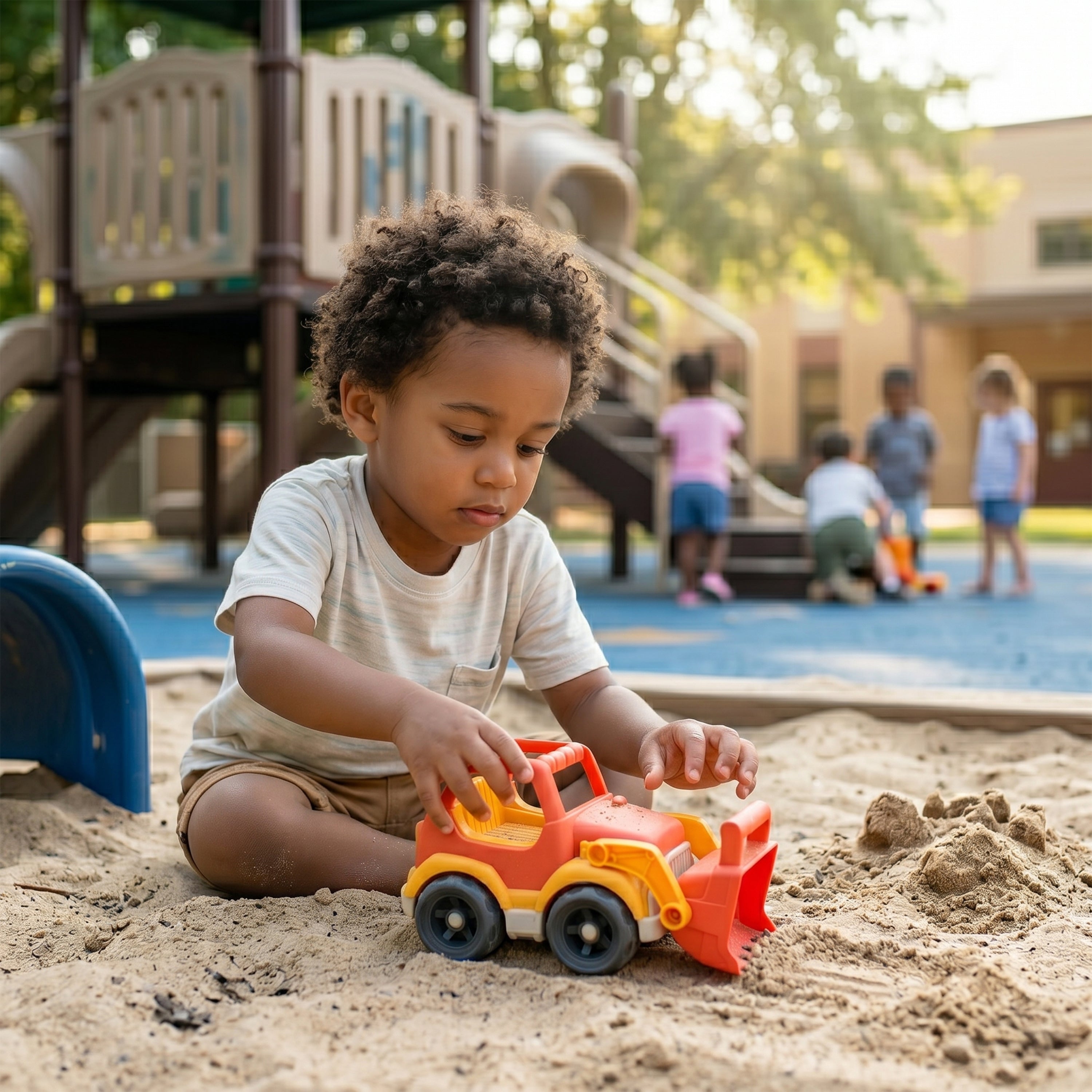 Eco-Friendly Front Loader Toy