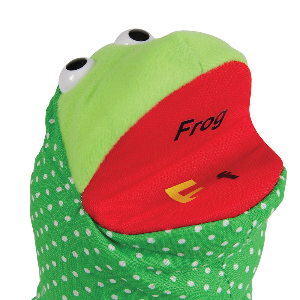 F is for Frog Hand Puppet