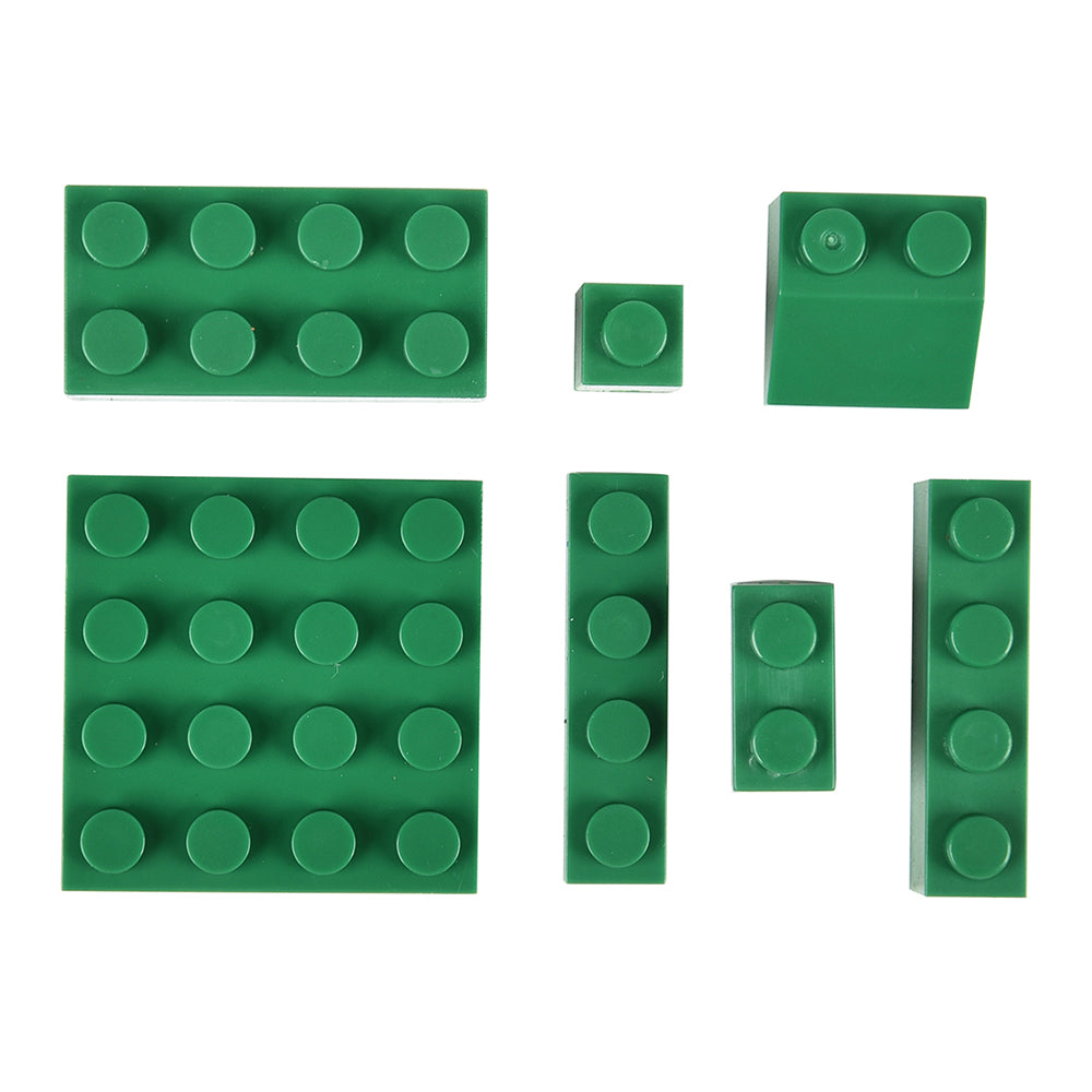 Green Color Building Bricks