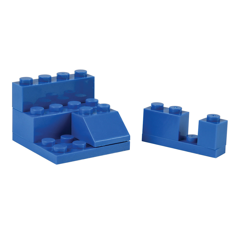 Stackable Blue Building Bricks