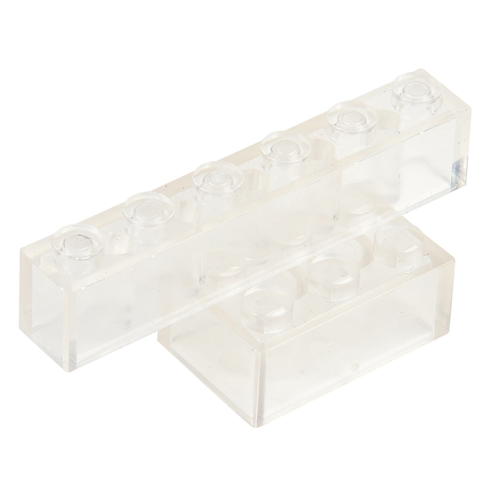 Stackable Clear Building Bricks