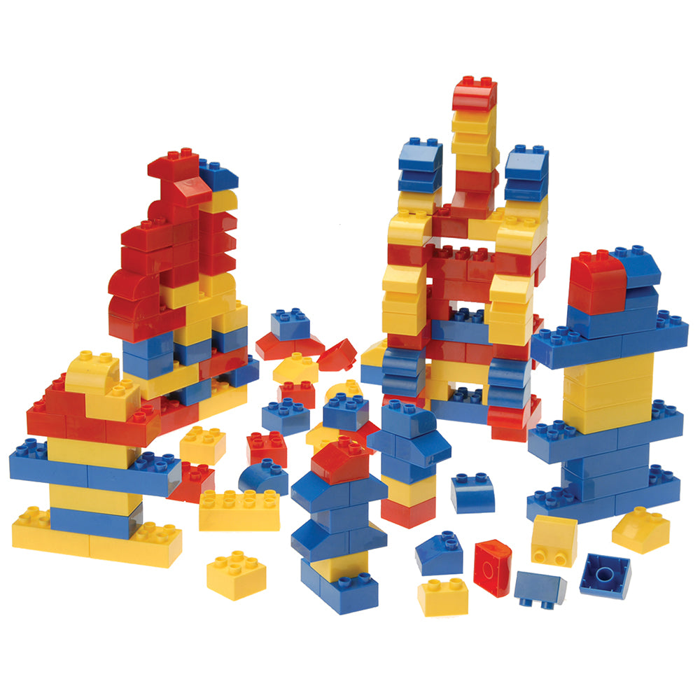 Primary Colored Preschool Building Bricks