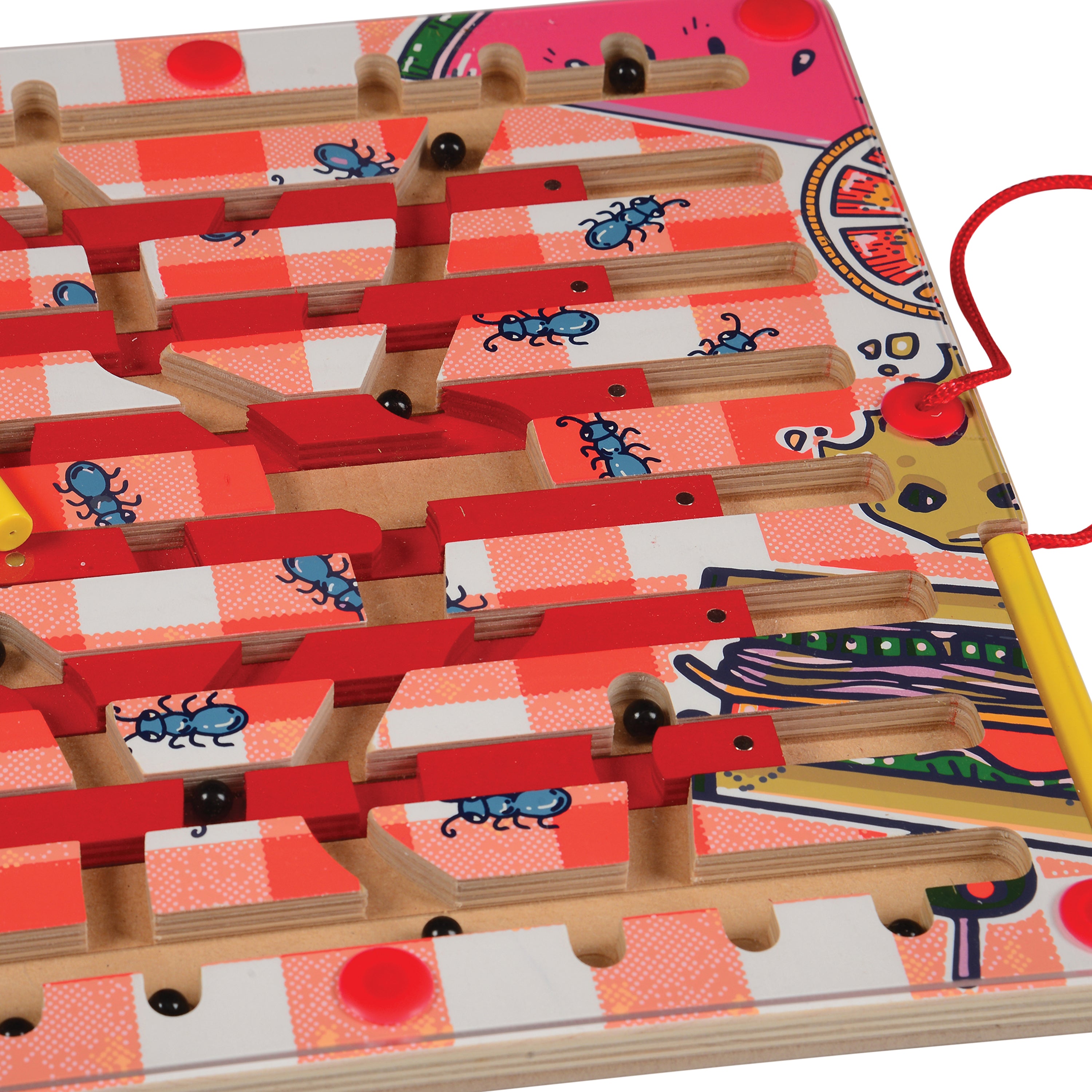 Picnic Crumb Challenge Magnetic Maze Game | Preschool Cooperative Play Toy