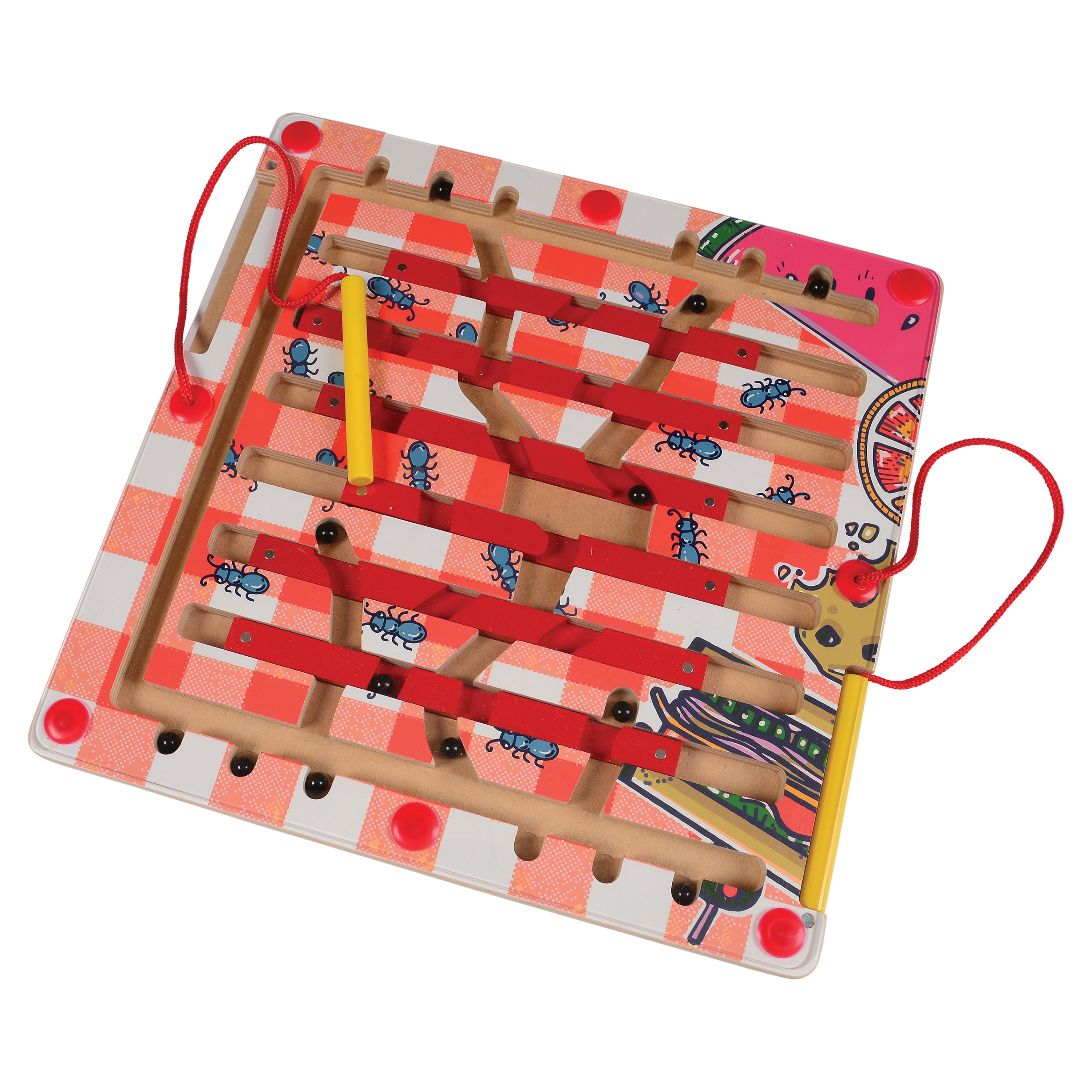 Picnic Crumb Challenge Magnetic Maze Game | Preschool Cooperative Play Toy