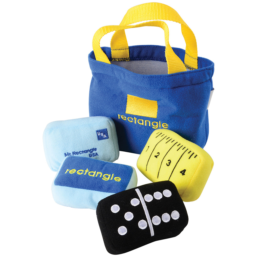 Soft Shape-Sorting Bag with Rectangle Shapes