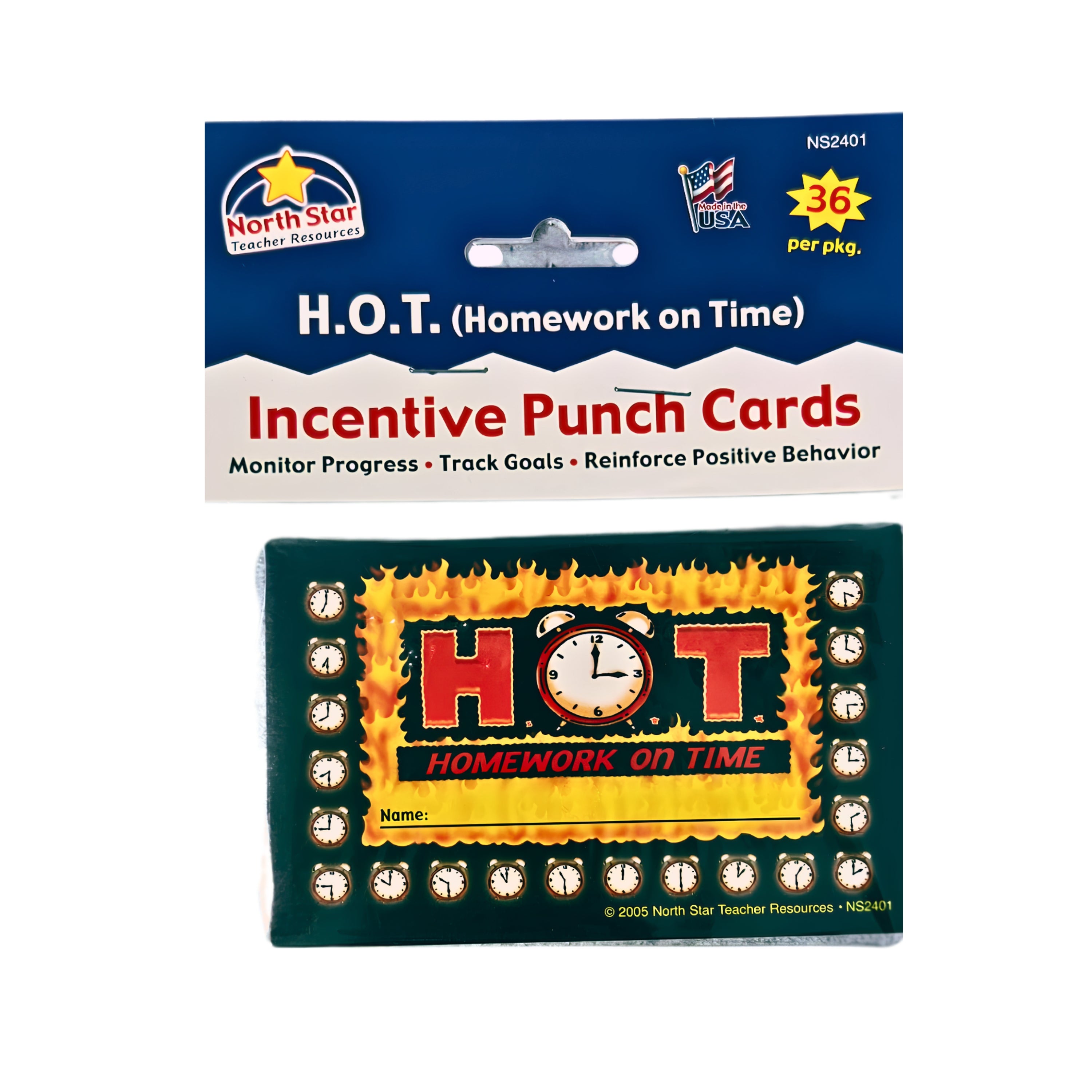 Homework on Time! Incentive Charts – Pack of 36