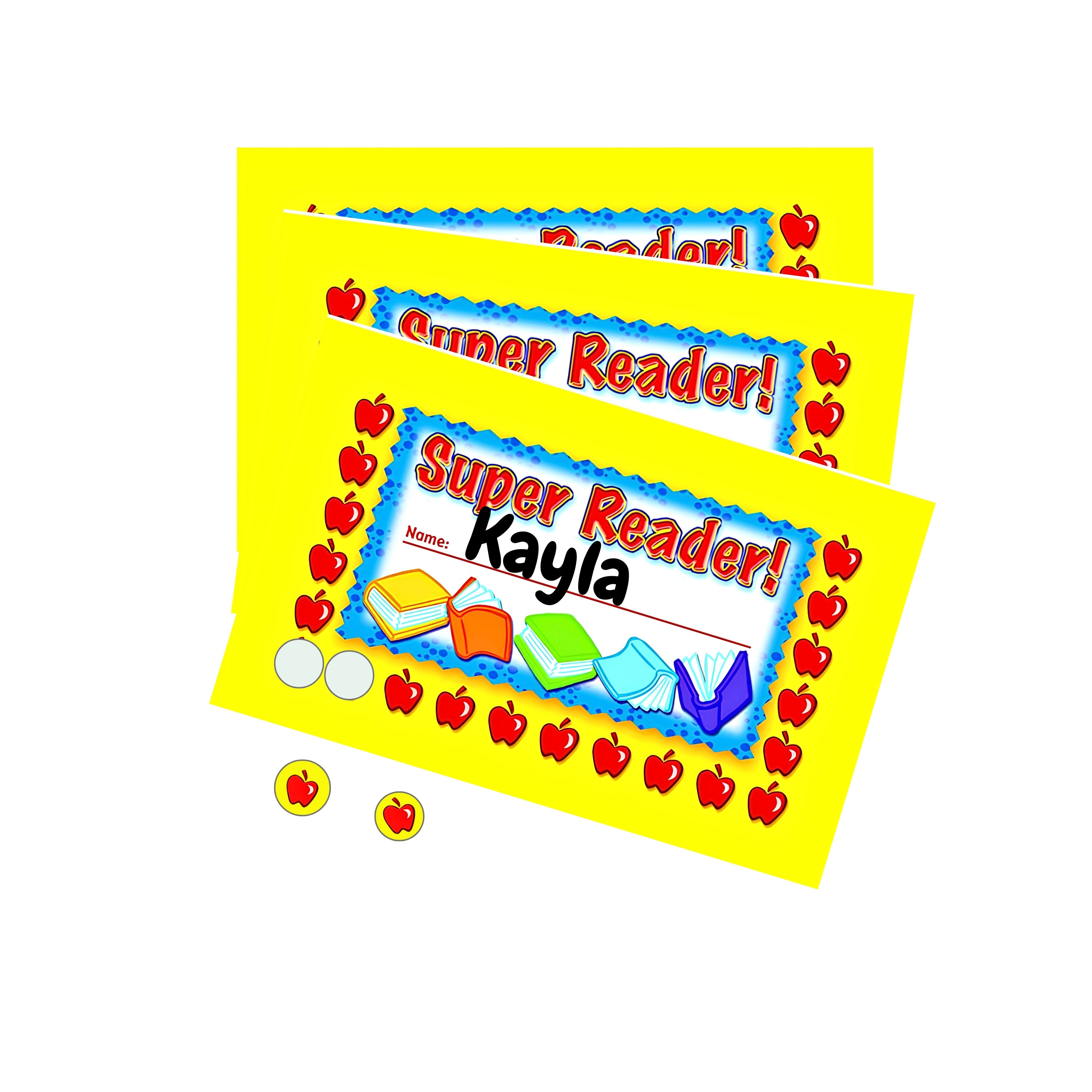 Super Reader! Incentive Charts – Pack of 36
