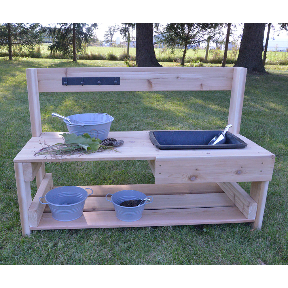 Toddler Mud Kitchen for Outdoor Play | Sensory Development, Creativity & Fine Motor Skills | Preschool & Daycare Use