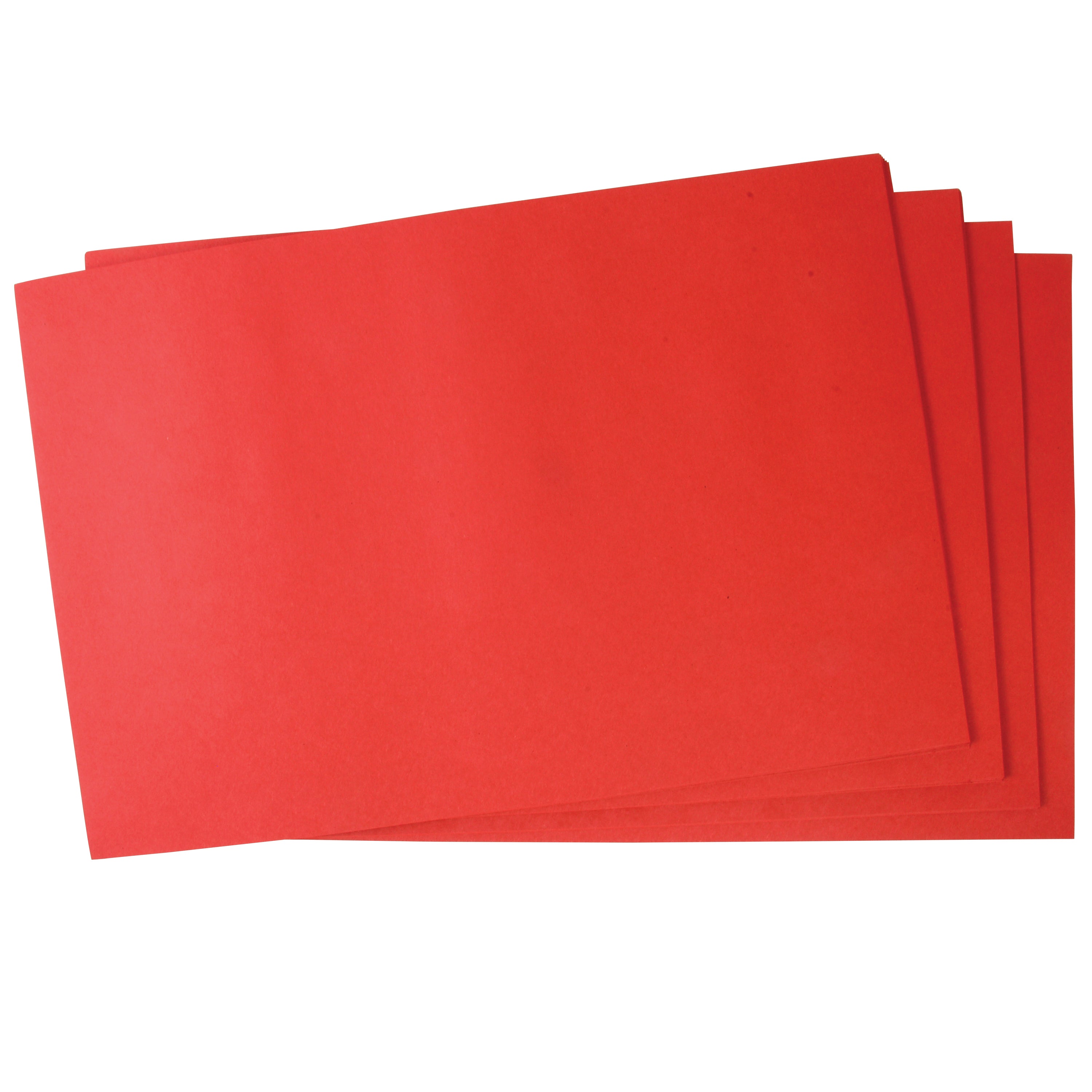 Sunworks® Construction Paper, Red, 12" x 18" - Pack of 50