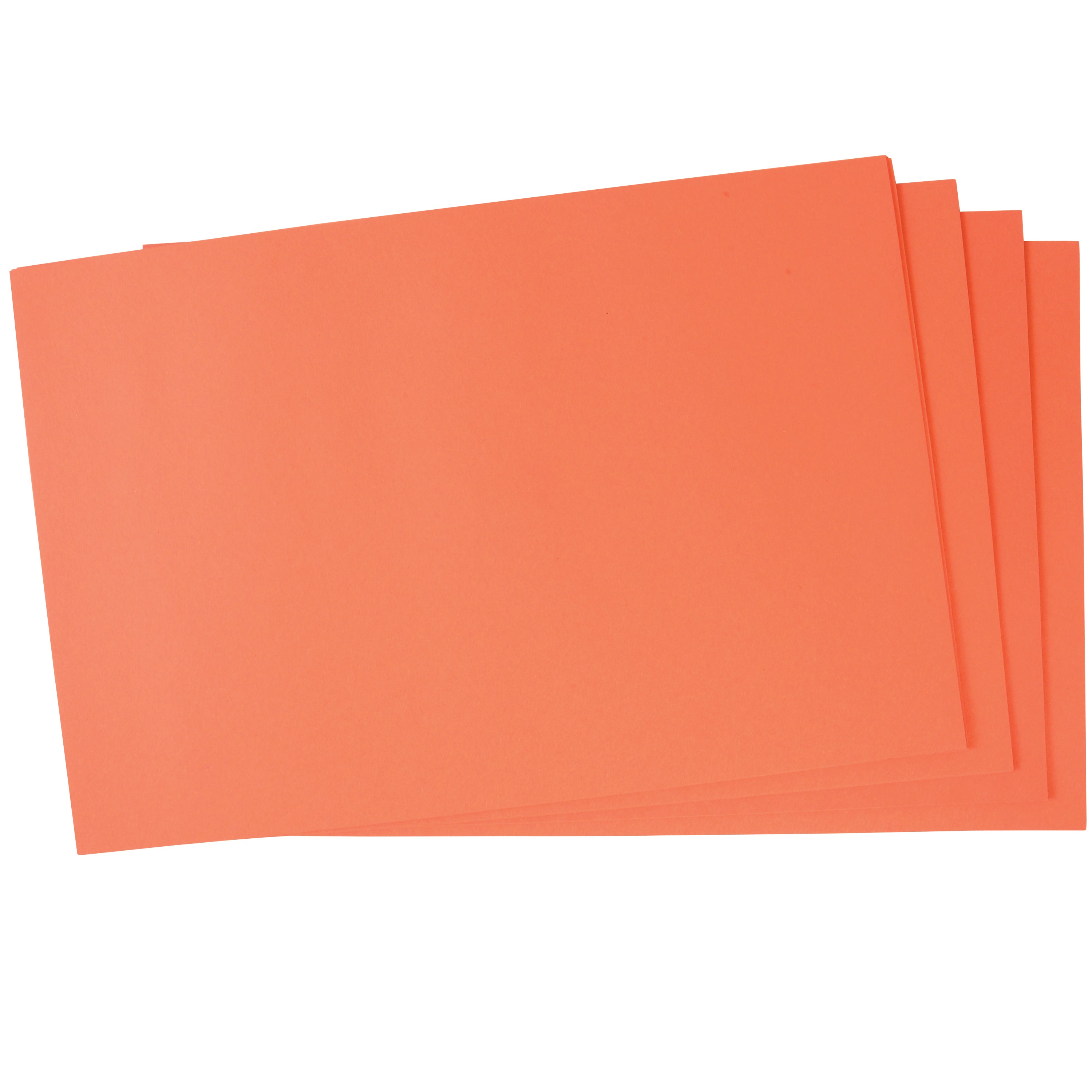 Sunworks® Construction Paper, Orange, 12" x 18" - Pack of 50
