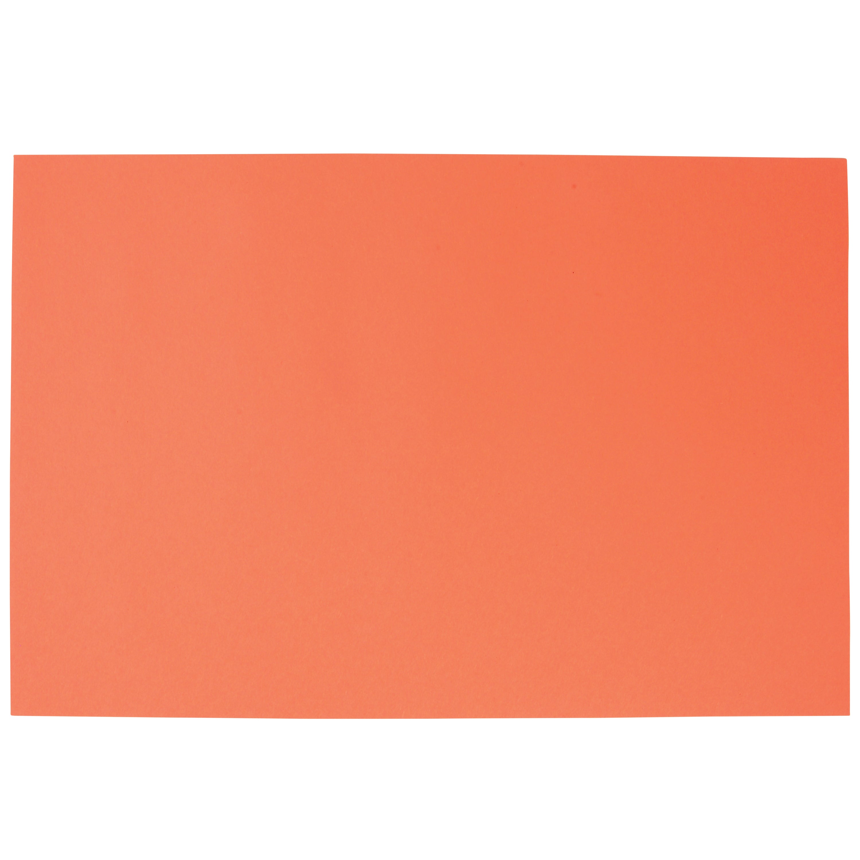 Sunworks® Construction Paper, Orange, 12" x 18" - Pack of 50