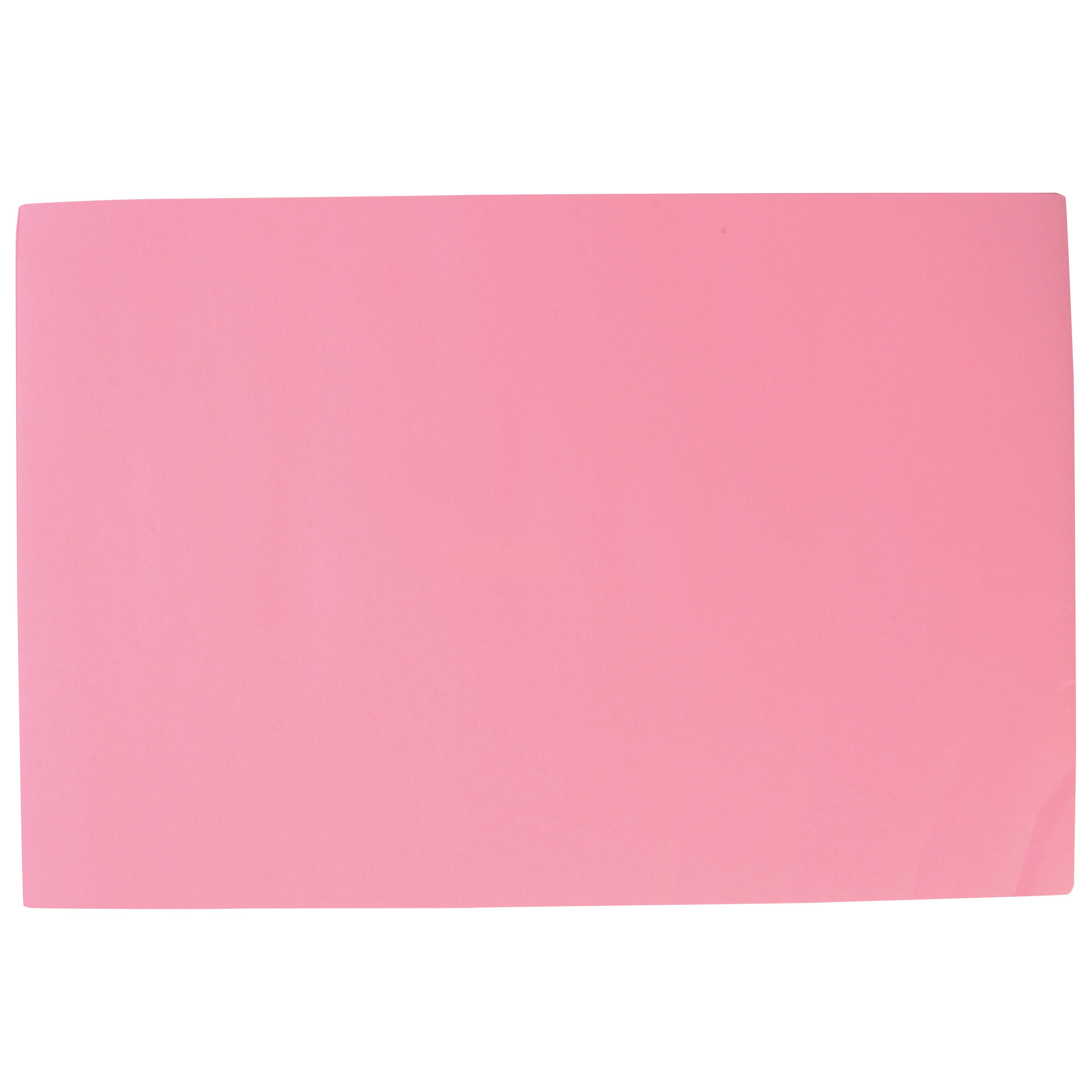 Sunworks® Construction Paper, Pink, 12" x 18" - Pack of 50
