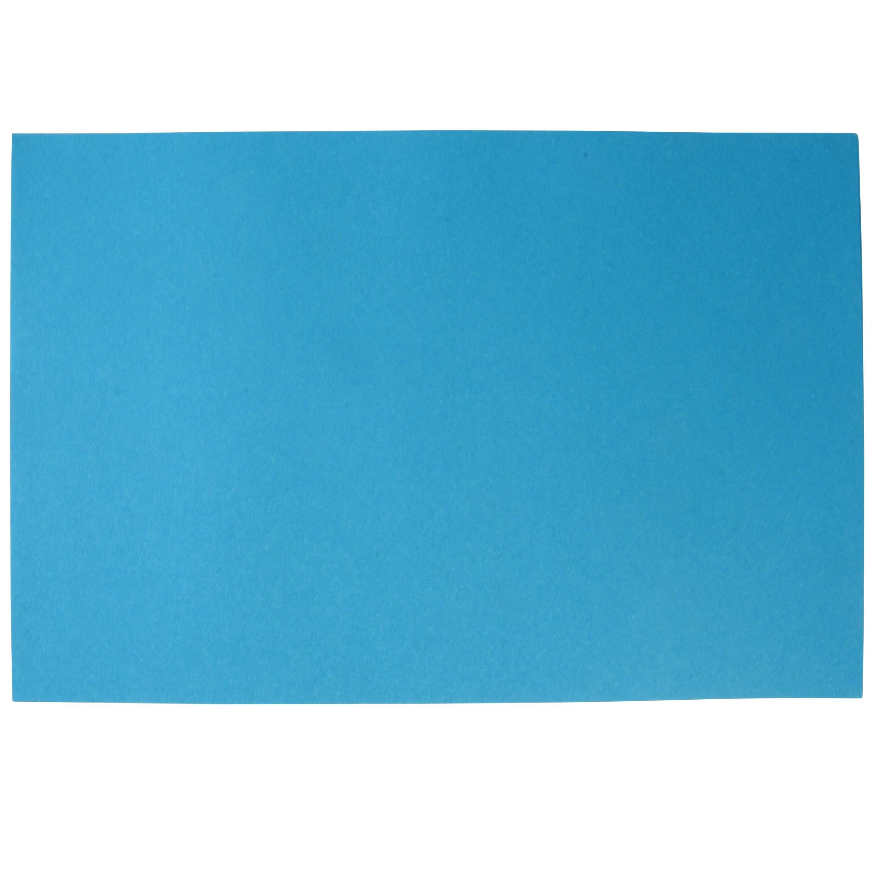Sunworks® Construction Paper, Turquoise, 12" x 18" - Pack of 50