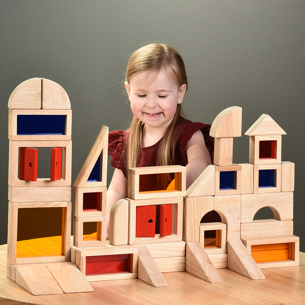 Adding Wooden Door and Window Blocks to Block Play Time