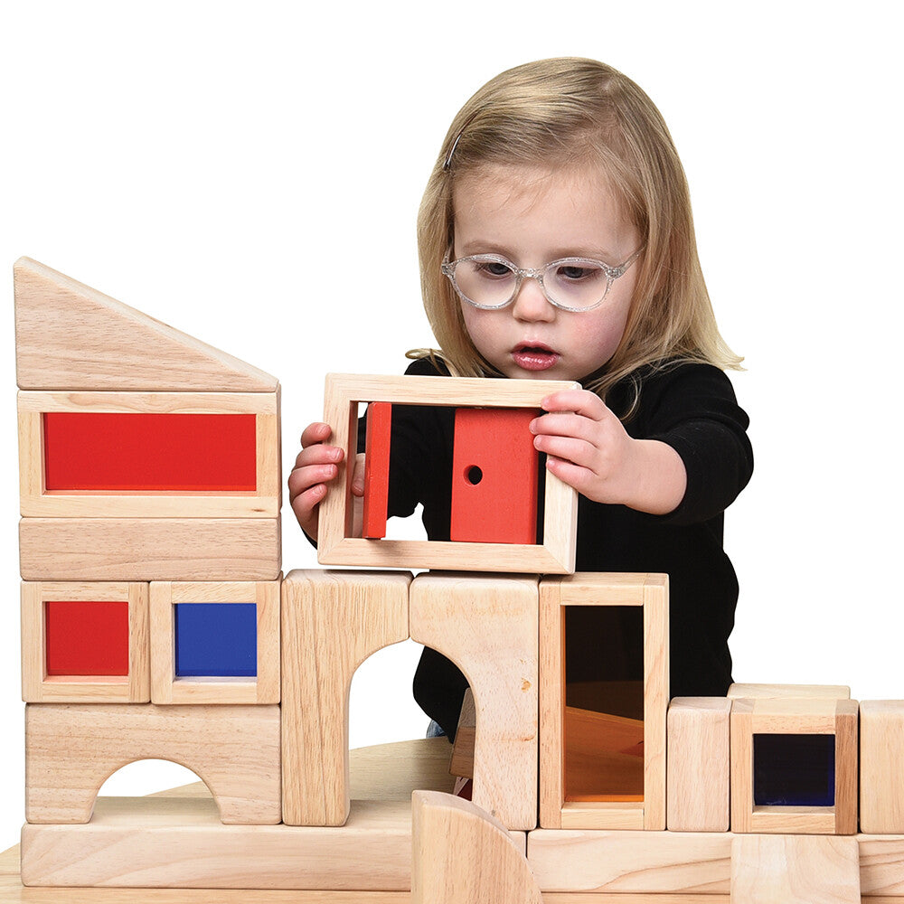 Door and Windows Wooden Block Set - 5 Piece Collection