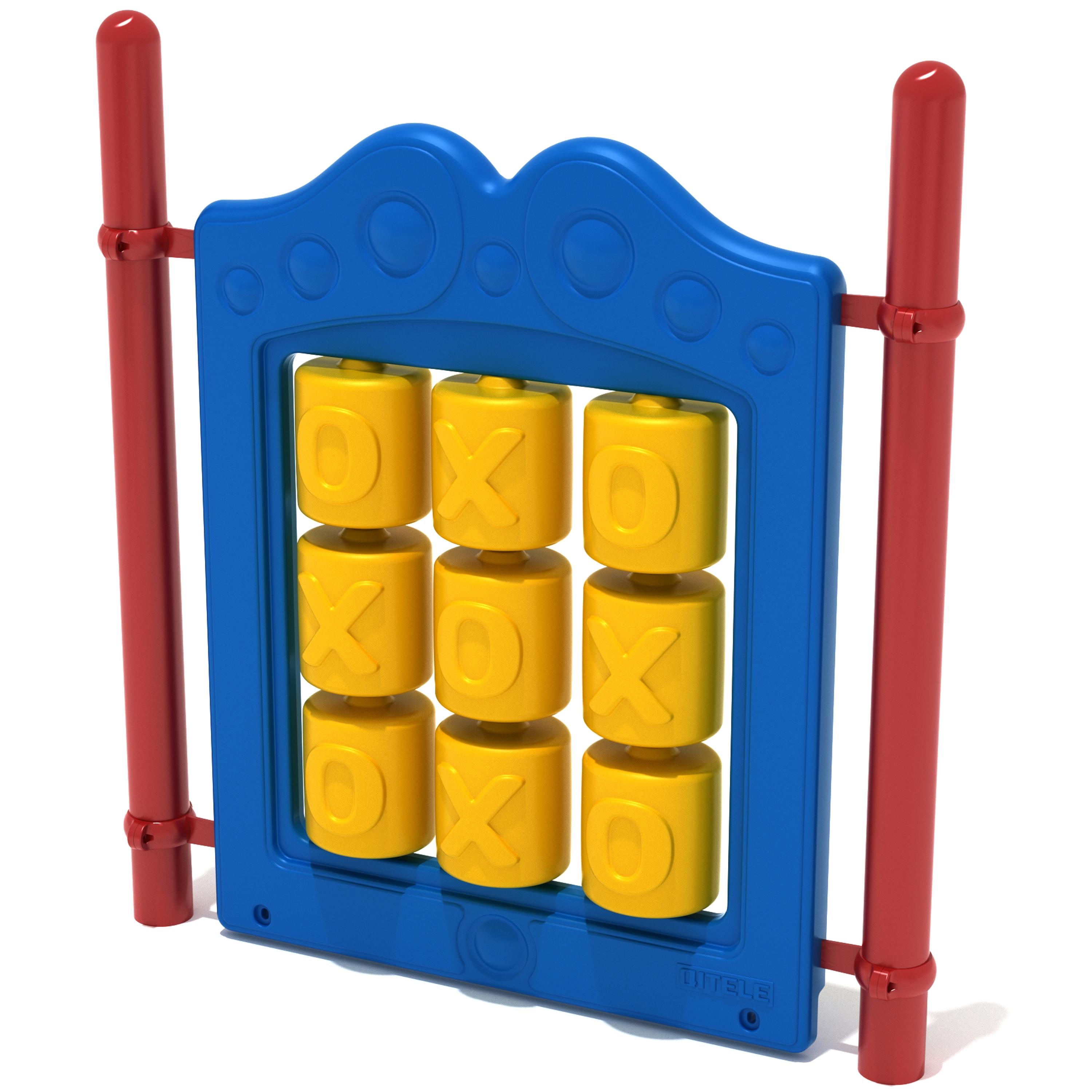 Tic-Tac-Toe Panel with Posts