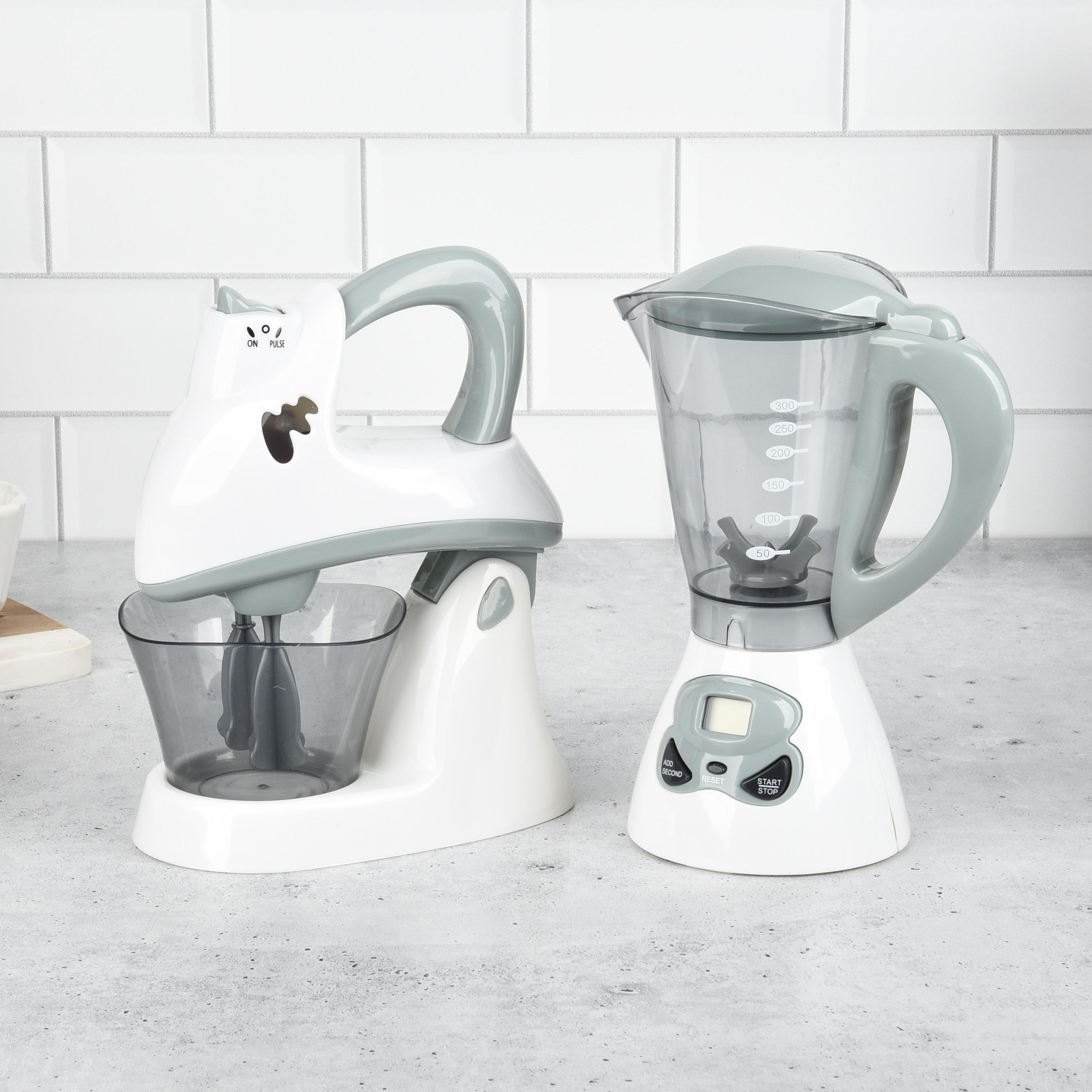 Action-Fun Appliances | Realistic Toy Mixer, Blender, Coffee Maker & Toaster