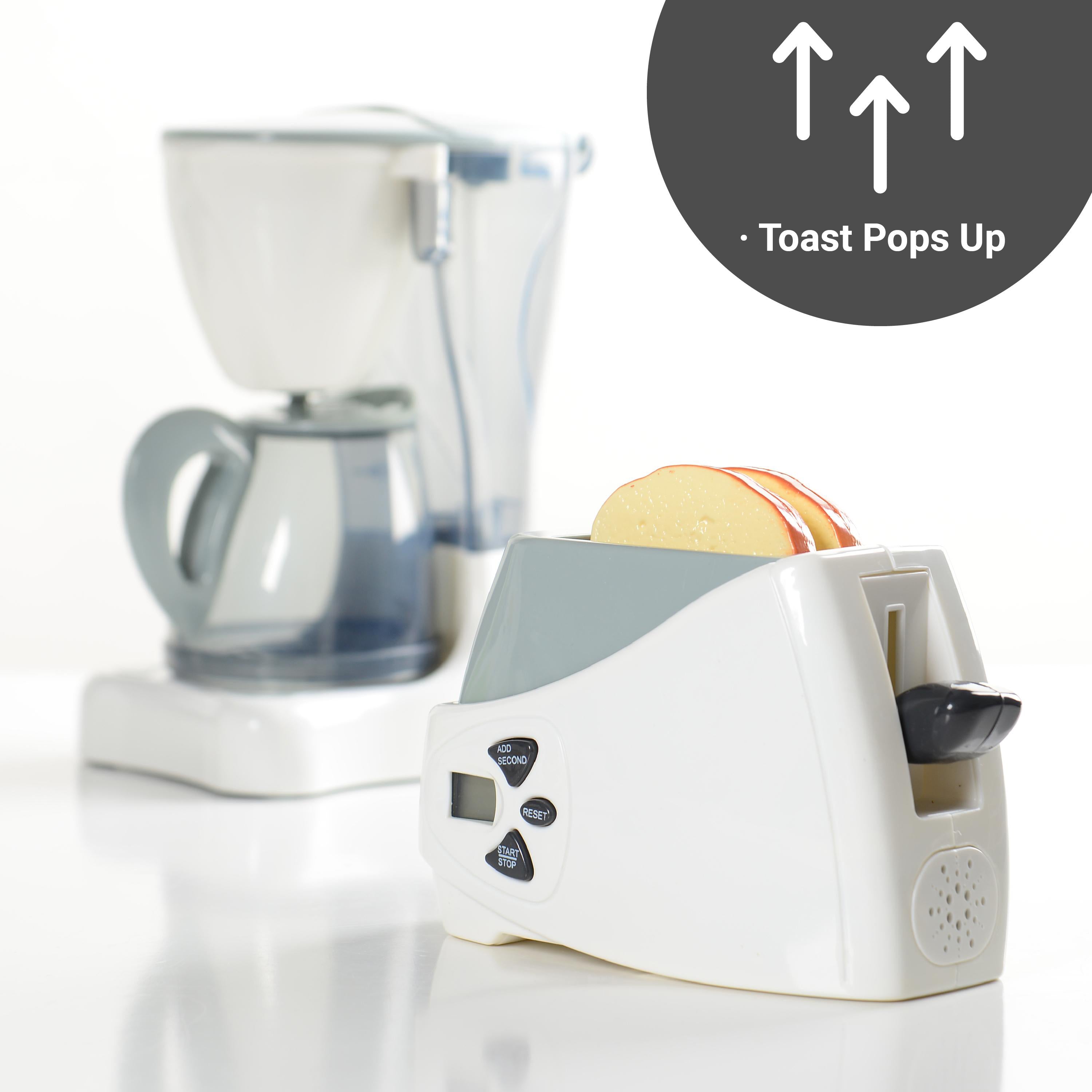 Action-Fun Appliances | Realistic Toy Mixer, Blender, Coffee Maker & Toaster