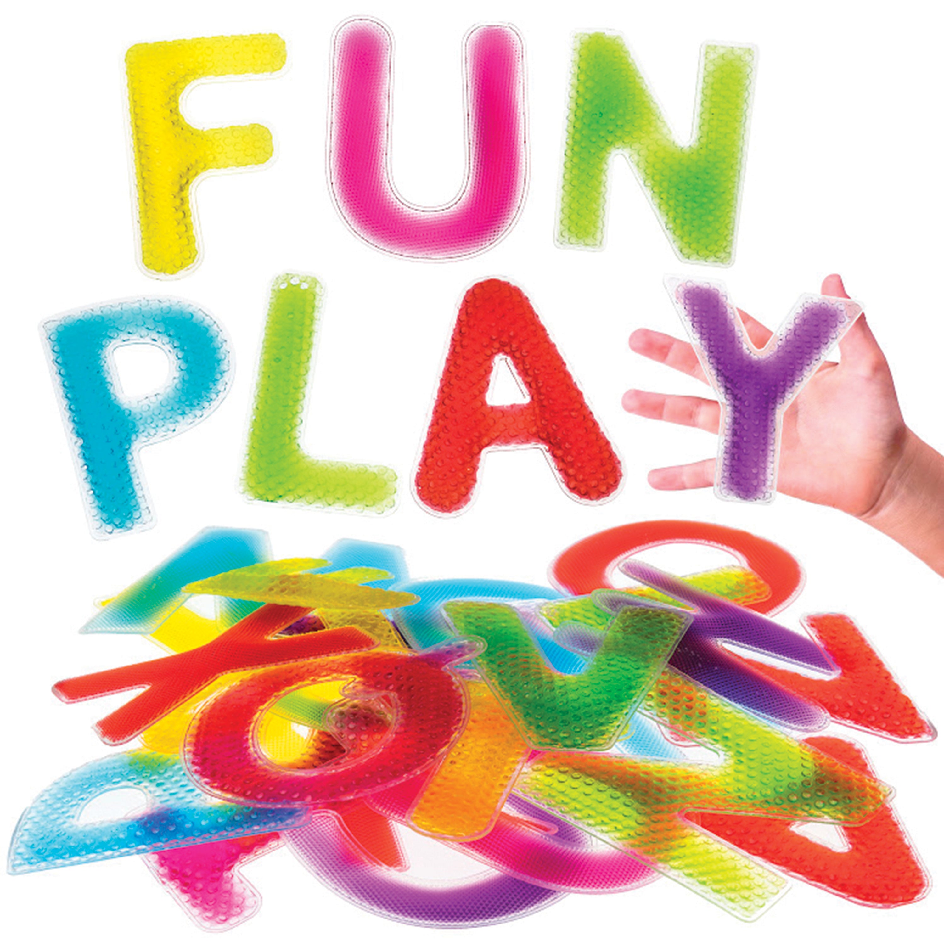 Sensory Gel Letters