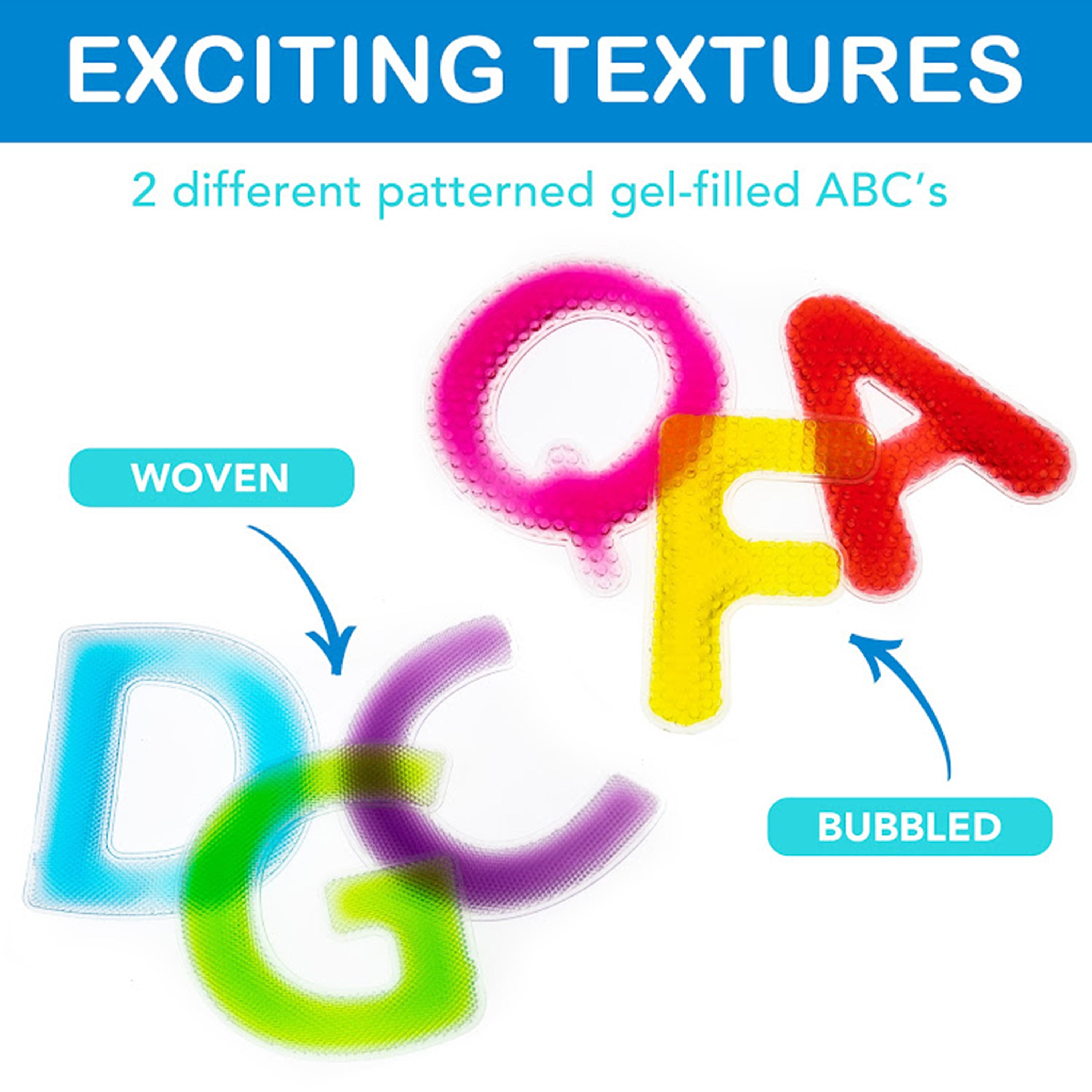 Sensory Gel Letters