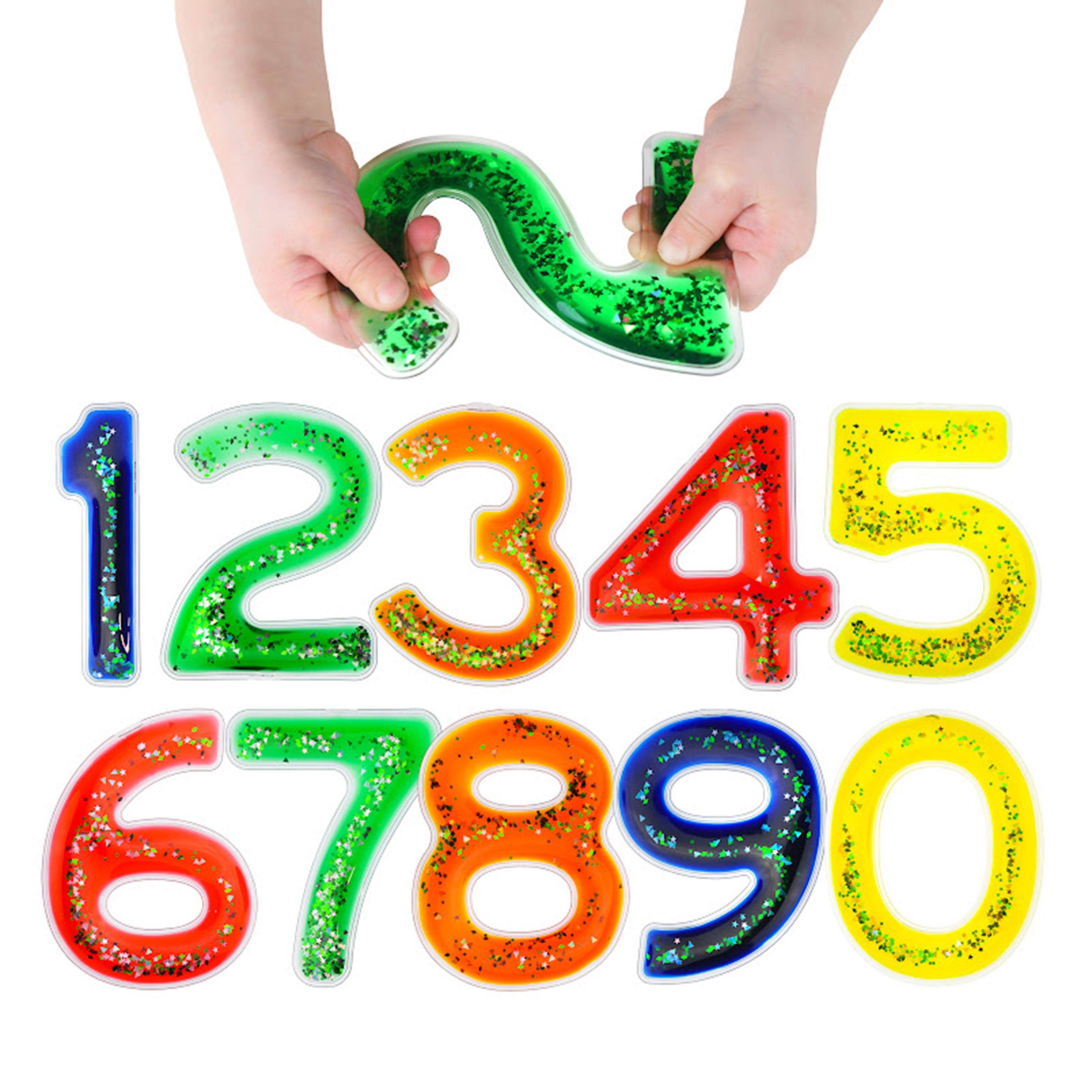 Gel Numbers Squishy Fidget