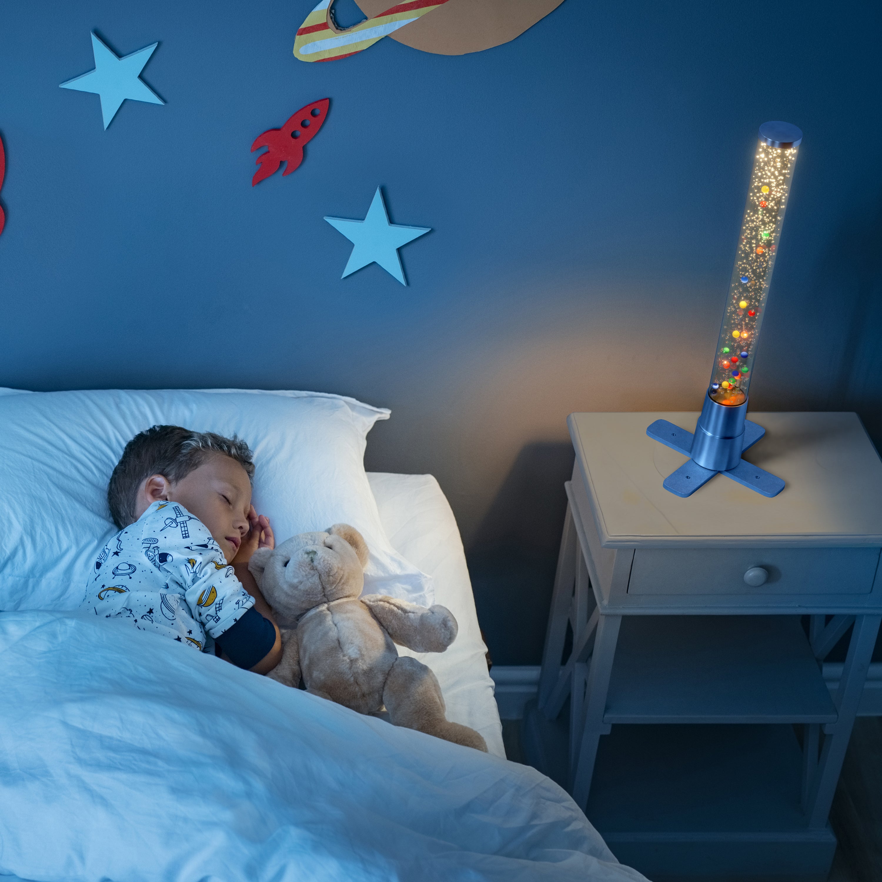 2ft Color Changing Bubble Tube with Balls