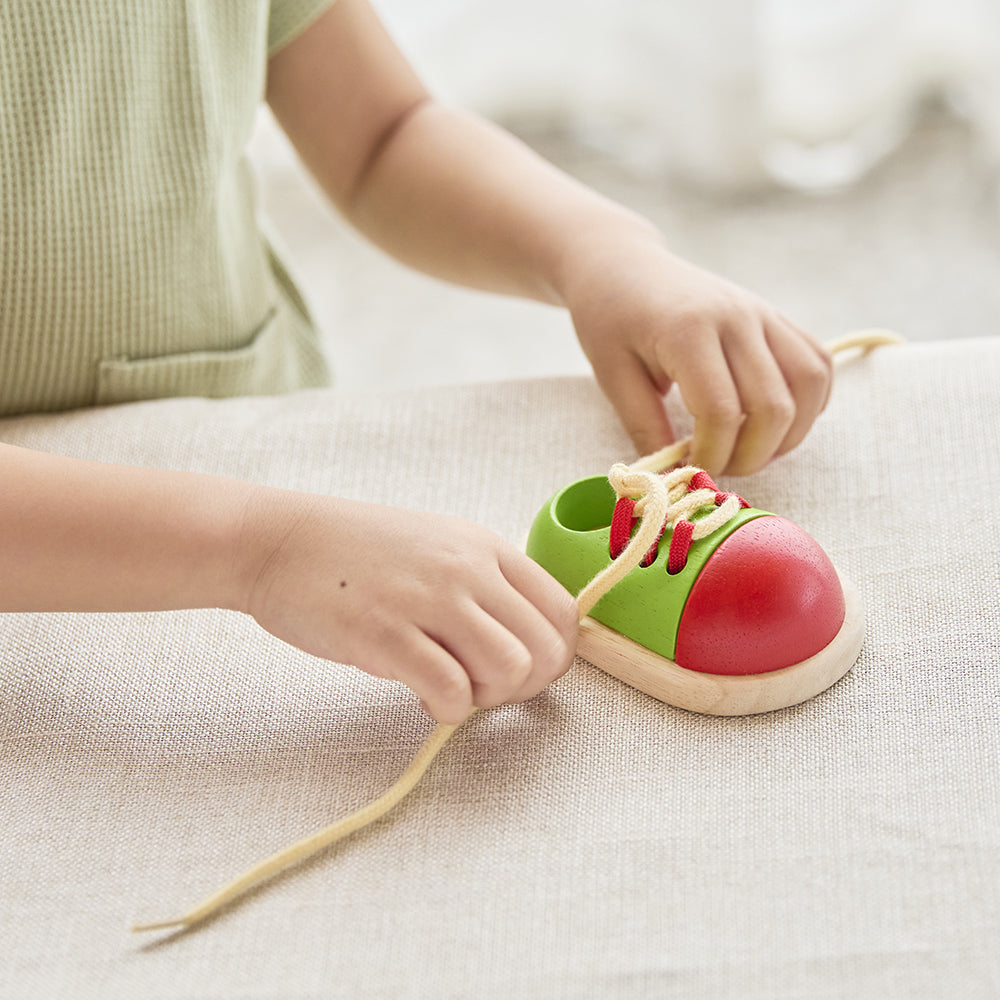 Tie Up Shoe | Multiple Knot Tying Methods | Fine Motor Skill Practice