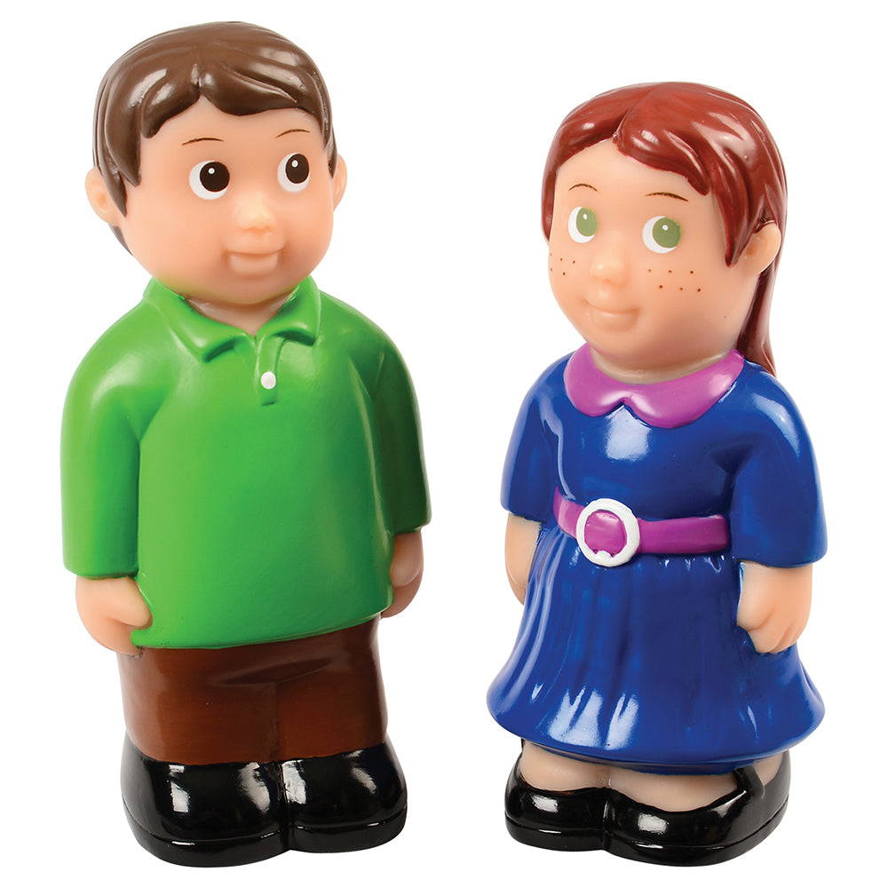 Easy Grip Caucasian Mom & Dad Figures