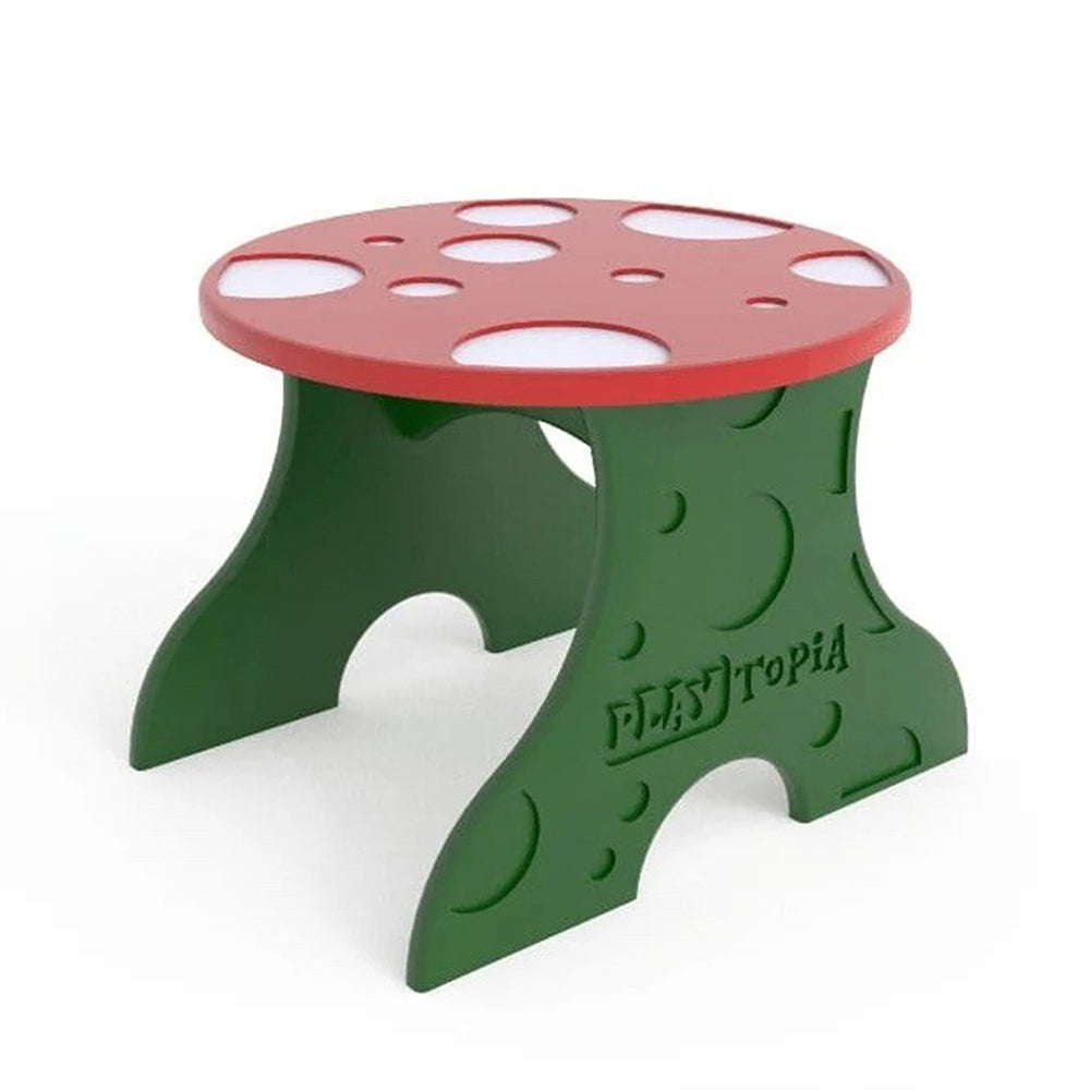 Mushroom Toddler Stool | Bright, Colorful Seating for Preschoolers | Ages 6 Mont PT-600003