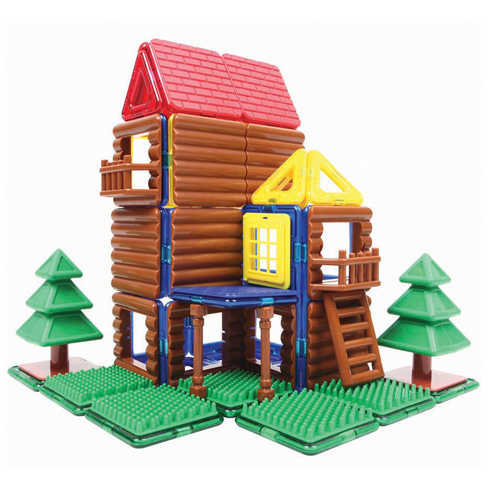 Magformers® Log Cabin Building Set