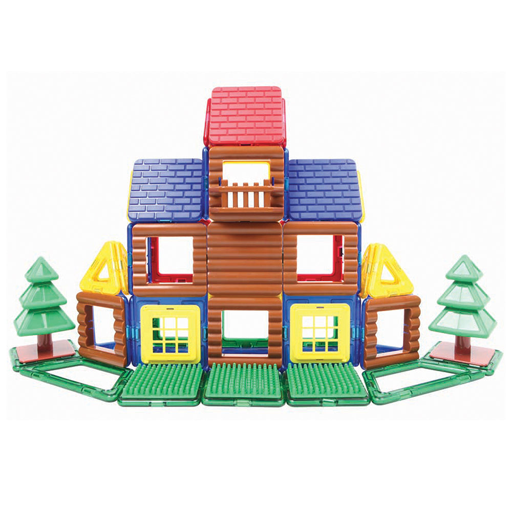 Magformers® Log Cabin Building Set