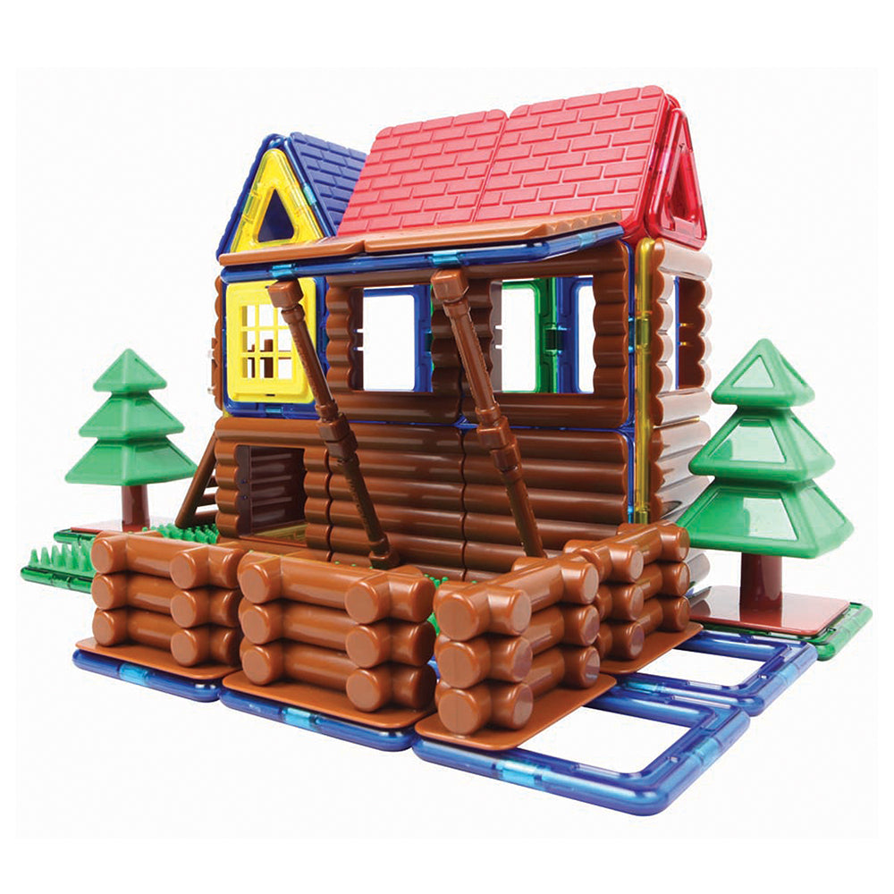 Magformers® Log Cabin Building Set