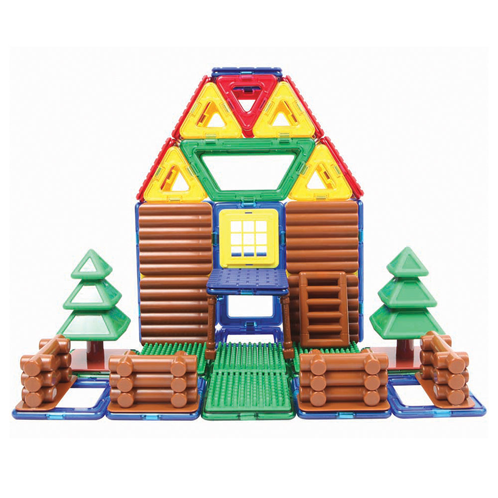 Magformers® Log Cabin Building Set