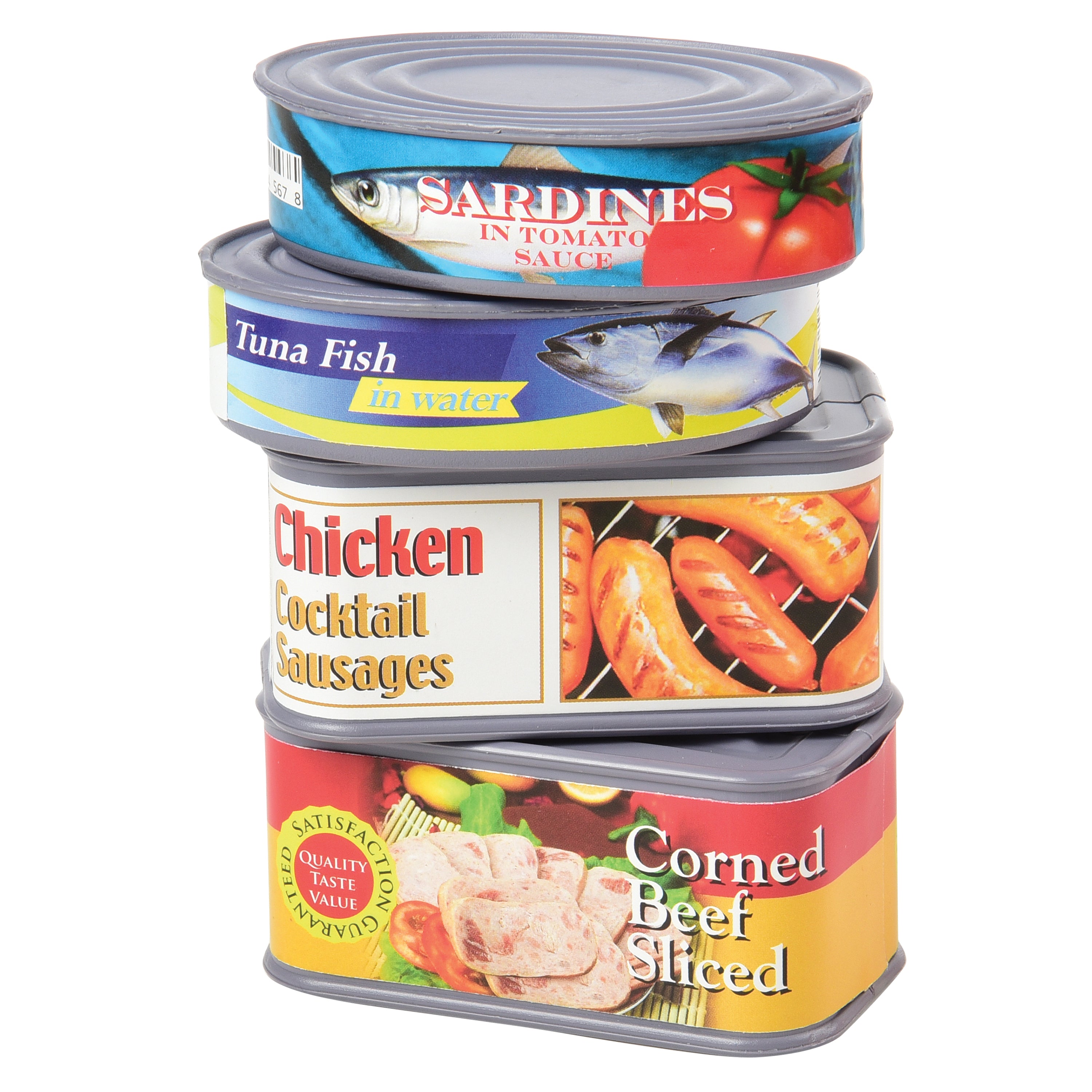 Shopping Basket with Play Food | 23-Piece Pretend Grocery Set
