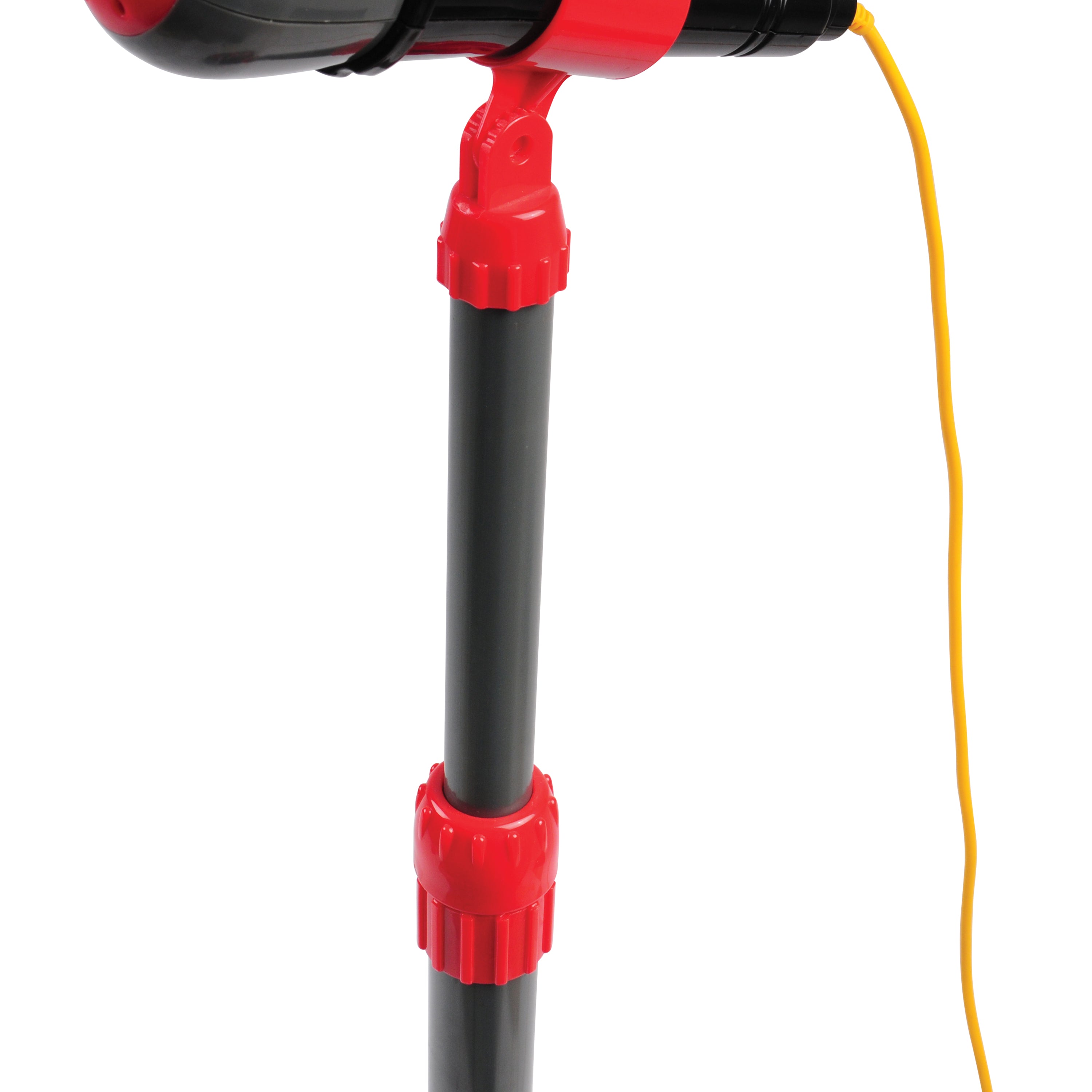 Stage Microphone with Sound Effects & Foot Pedals | Adjustable Stand, Applause, Drum Sounds
