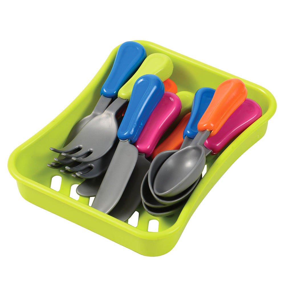 Color-Fun Cookware Set | 39-Piece Pretend Play Cooking Set